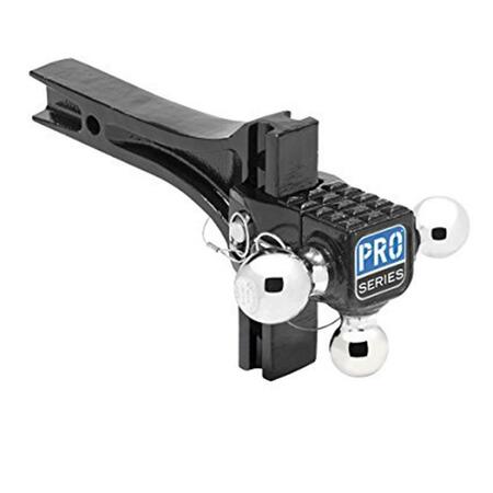 PRO SERIES Adjustable Tri-Ball Ball Mount System With Step- 2 in. 63070